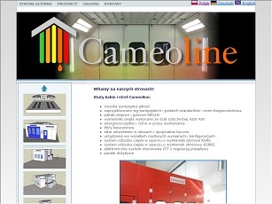 Kabina lakiernicza -  firma Cameloine.